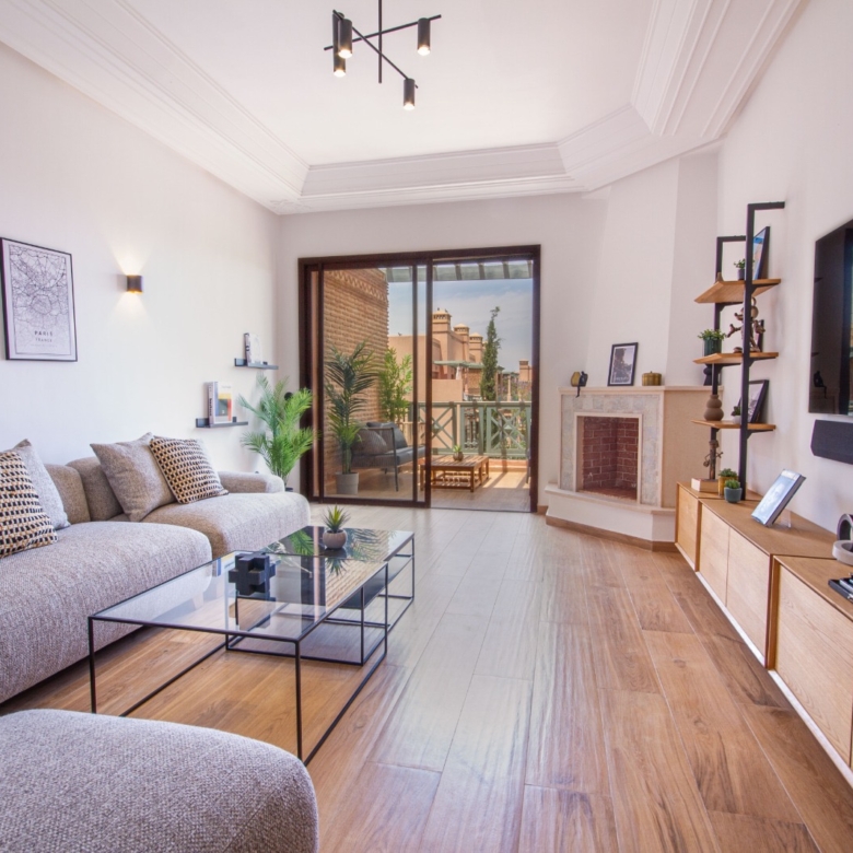 Magnifique appartement rénové à neuf à Agdal