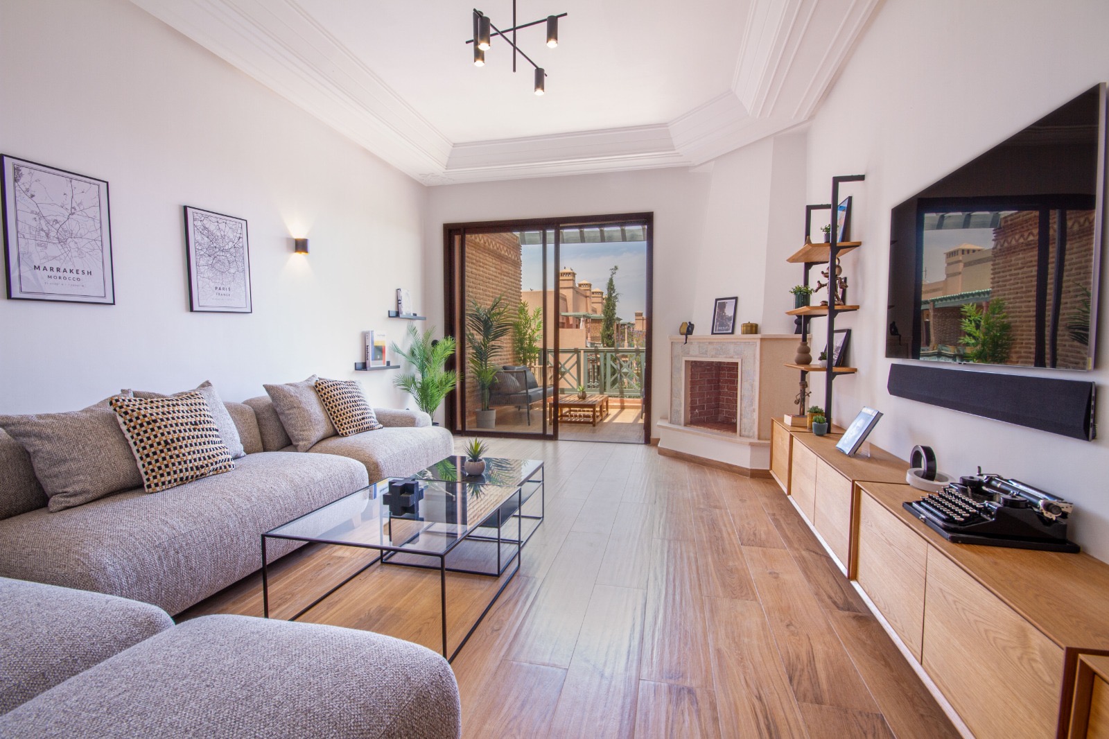 Magnifique appartement rénové à neuf à Agdal