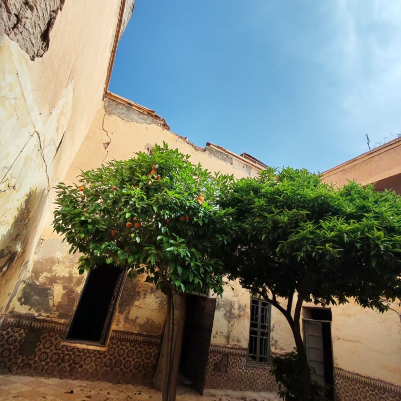Riad 162m² Titré à démolir – Quartier Zaouia