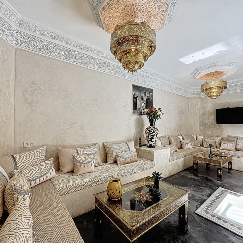 Riad 114m2 titre et déjà rénové à Ben saleh