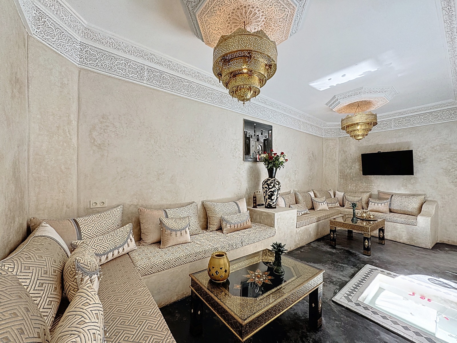 Riad 114m2 titre et déjà rénové à Ben saleh
