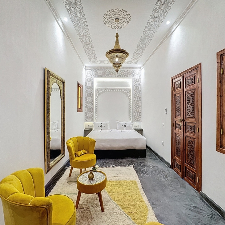 Riad 114m2 titre et déjà rénové à Ben saleh