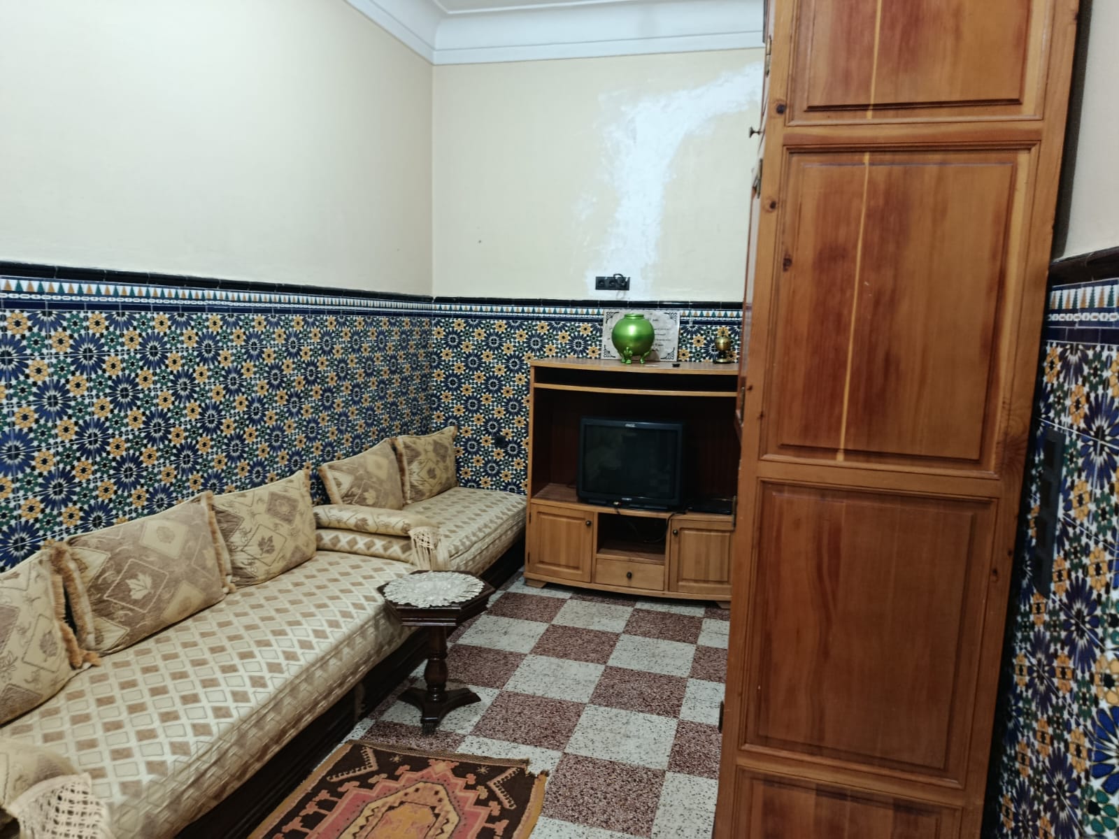 Riad 170m2 a rénové arts ghzail