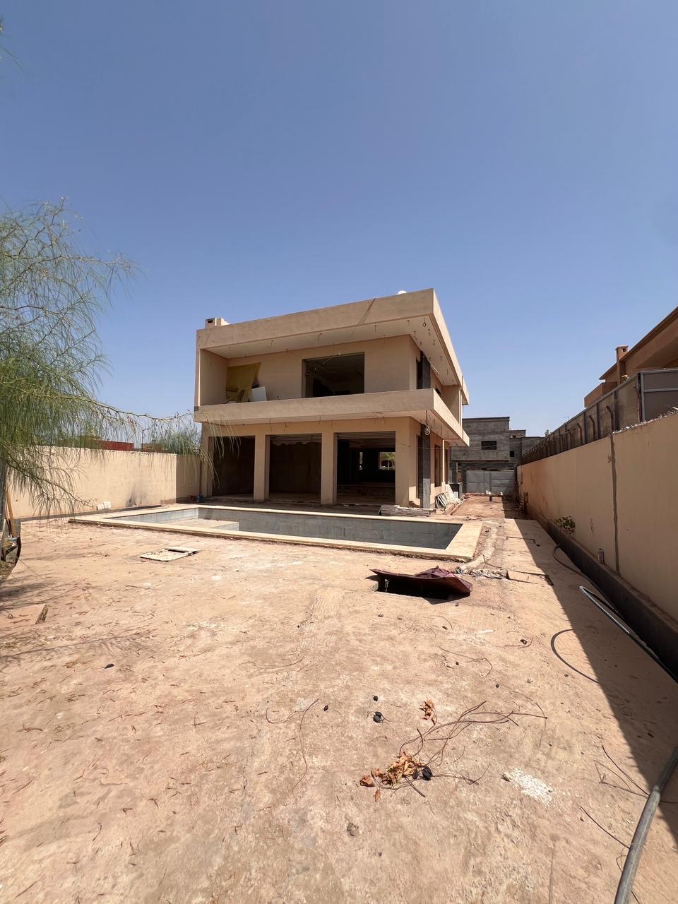 Villa Semi-Fini à Targa projet les Portes Marrakech