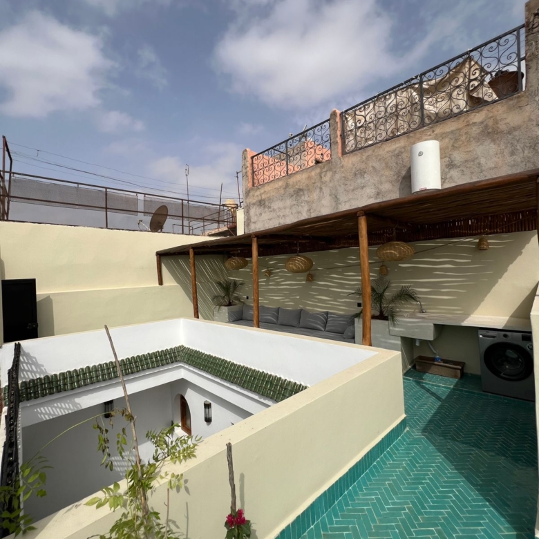 Riad rénové 3 Chambres Bab Doukkala / Réquisition