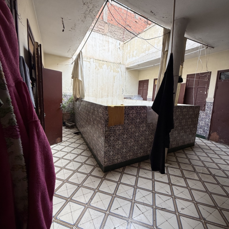 Riad béton armé Melkia 130M2 – Derb Bomba-Bab Doukala