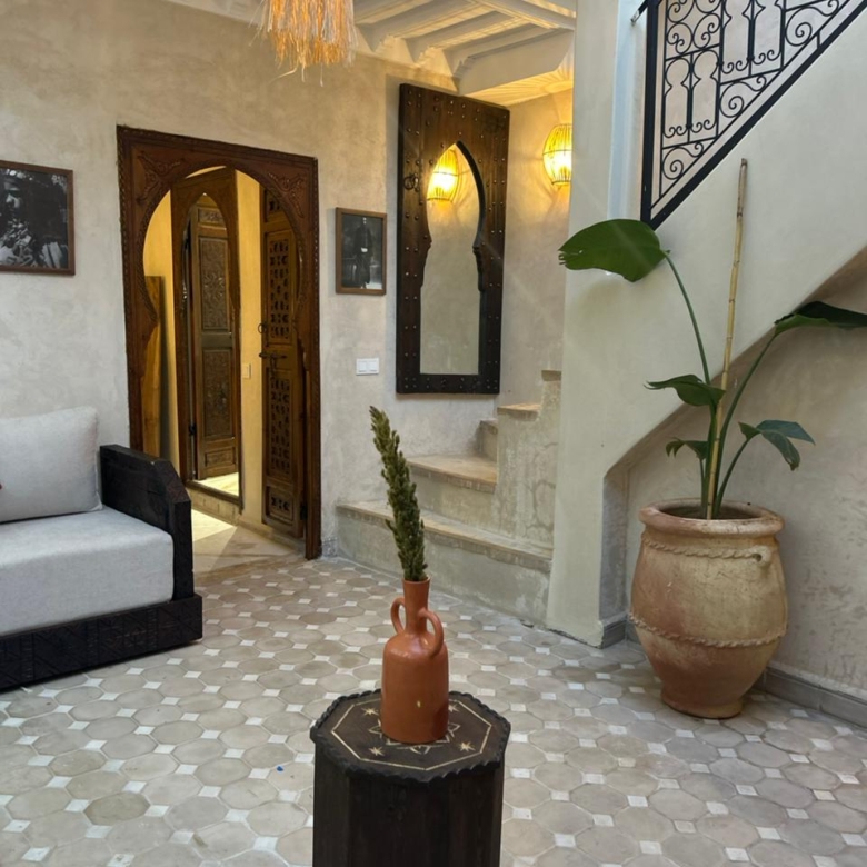 Belle Douiria neuve à vendre – 4 suites – Quartier Derb Dabachi, Médina de Marrakech