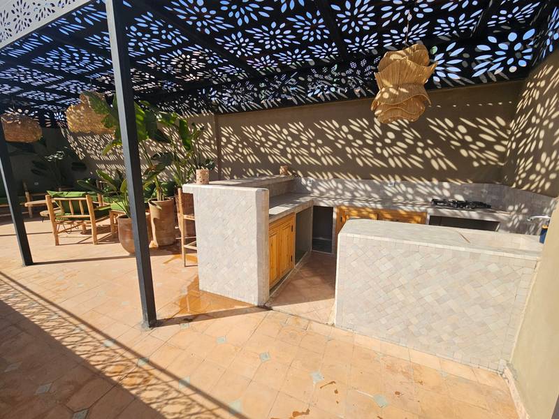 Riad rénové – 161 m² au sol – 5 chambres – Kasbah