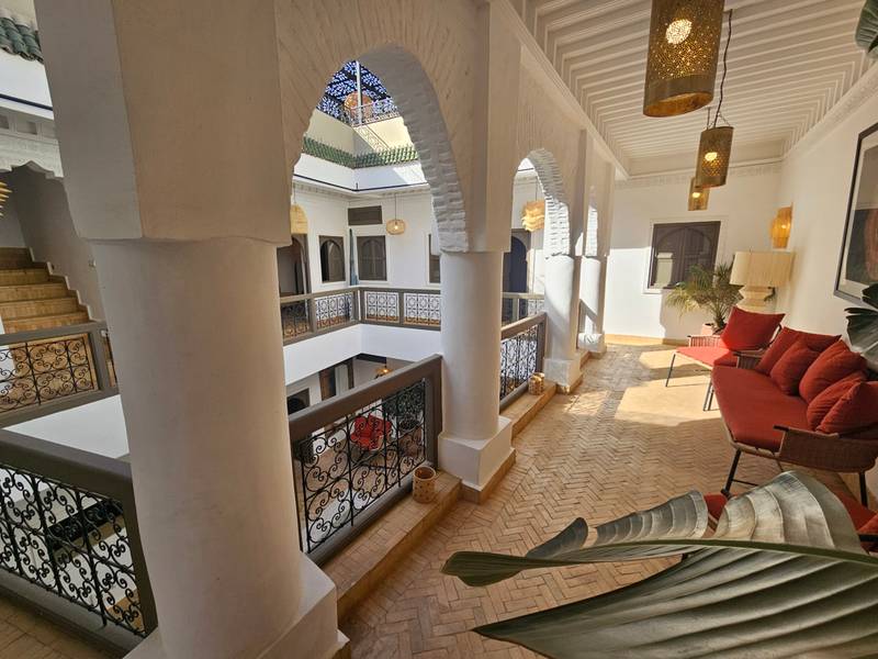 Riad rénové – 161 m² au sol – 5 chambres – Kasbah