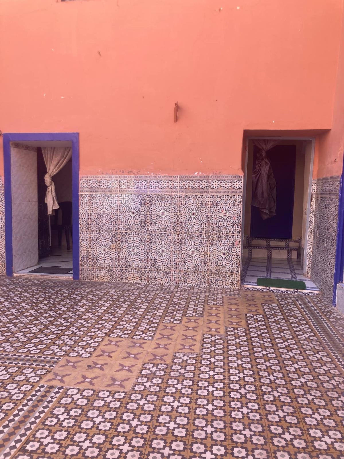 Riad 183m² Melkia à rénover 4ch – Quartier Bab Ahmar