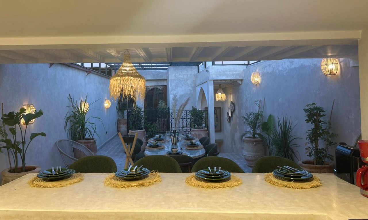 Belle Douiria neuve à vendre – 4 suites – Quartier Derb Dabachi, Médina de Marrakech