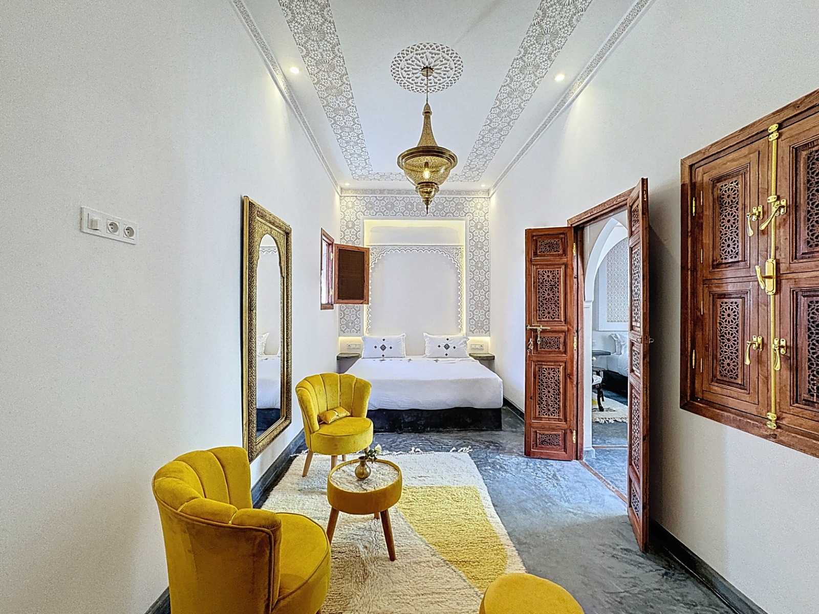 Riad 114m2 titre et déjà rénové à Ben saleh