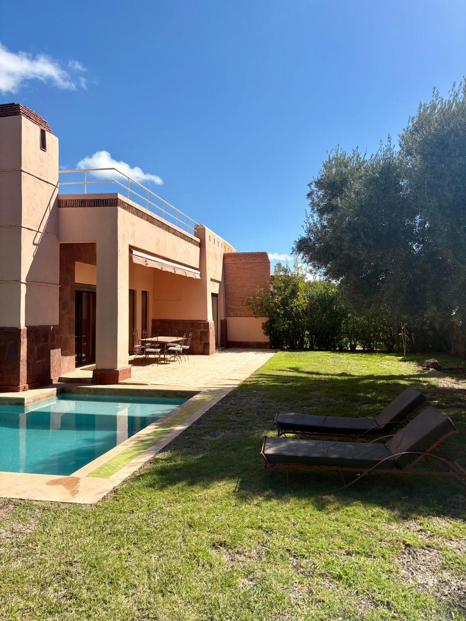Superbe Villa avec Vue Atlas – Route de Fès (20 km)