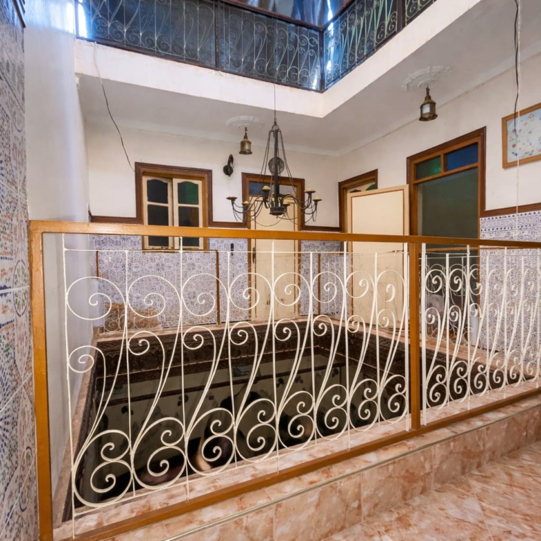 Riad 85m2 Titré à rénover – Riad Laarouss