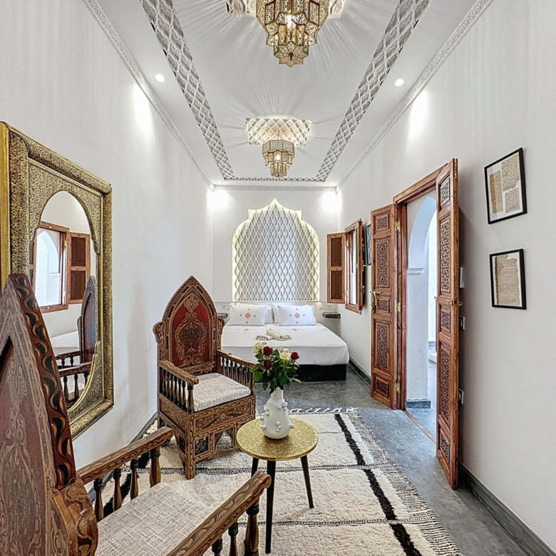 Riad 114m2 titre et déjà rénové à Ben saleh