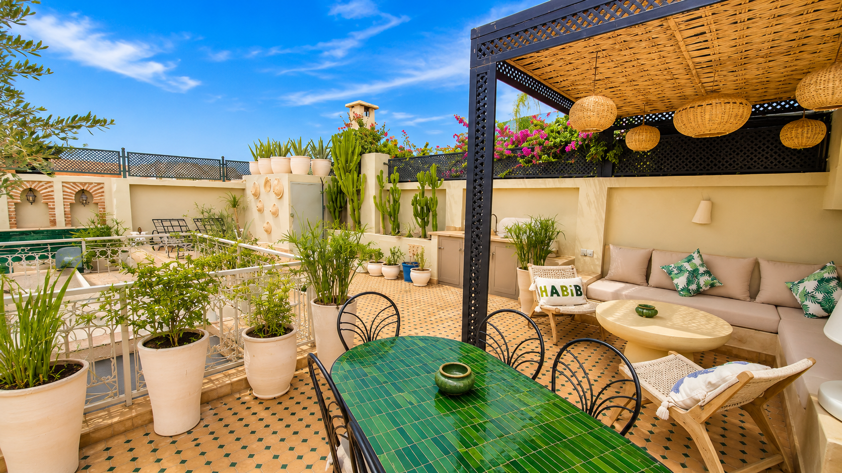 Riad coup de cœur 3 Chambres Titré Ksibat-Kasbah