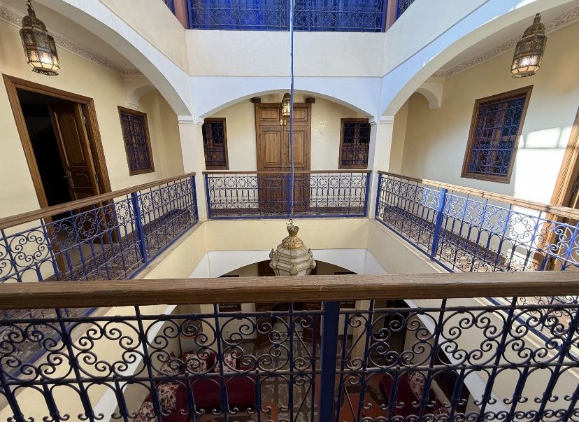 Riad 123m² Titré 5ch à rénover – Quartier Sidi Mimoun