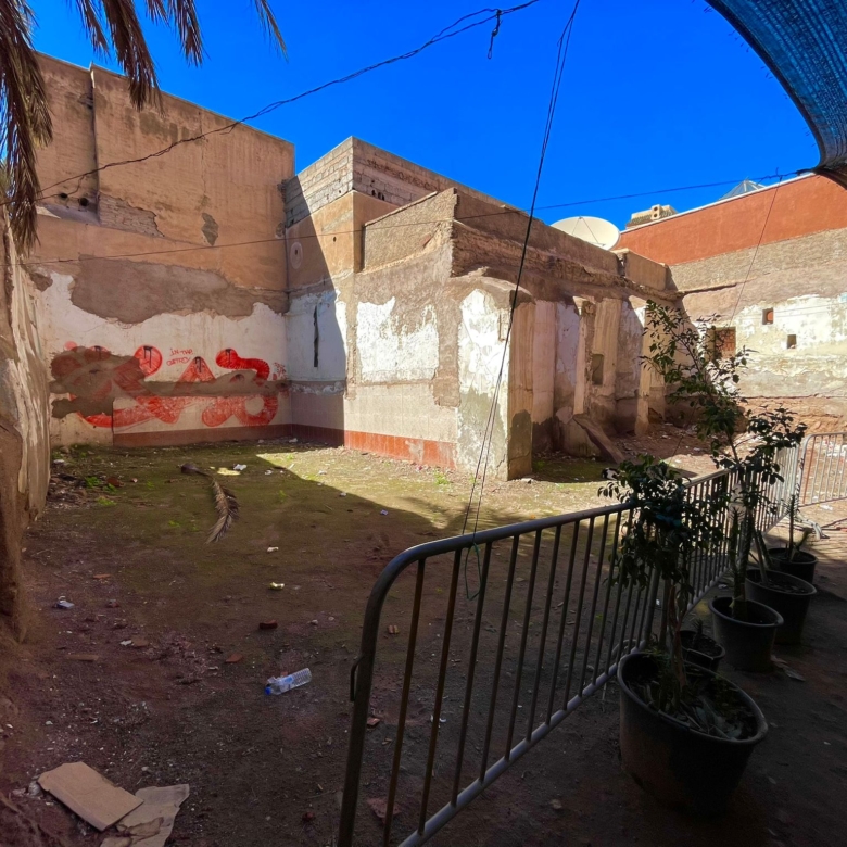 Terrain nu Melkia 130m² à Riad Zitoun