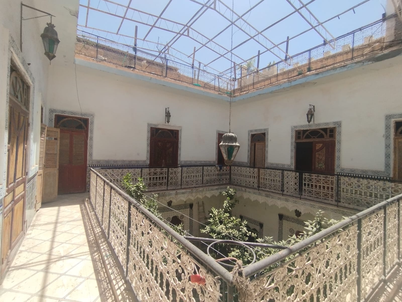 Riad 280m² Titré 8 chambres – Quartier Bahia