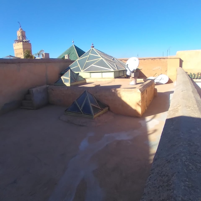 Grand Riad Titré – 401m2 a rénover – Zaouia