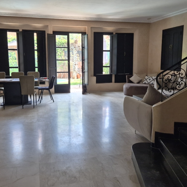 Villa Palmeraie 400m2 – 4 chambres