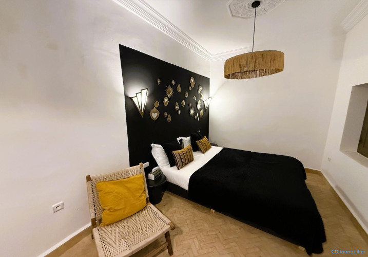 Riad rénové – 161 m² au sol – 5 chambres – Kasbah