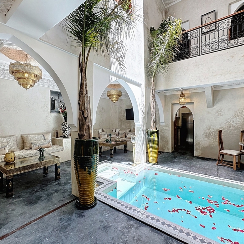 Riad 114m2 titre et déjà rénové à Ben saleh