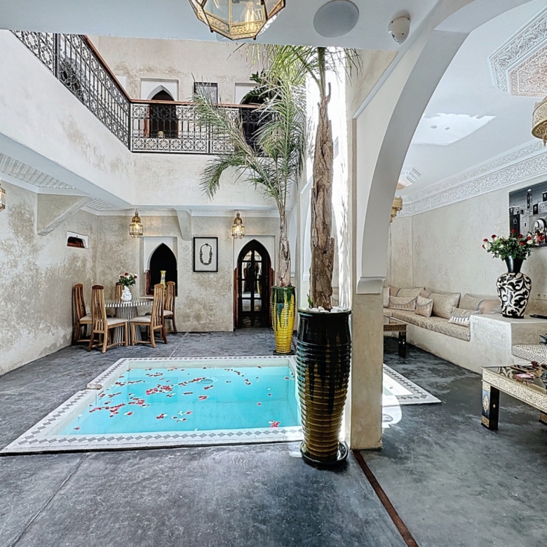 Riad 114m2 titre et déjà rénové à Ben saleh