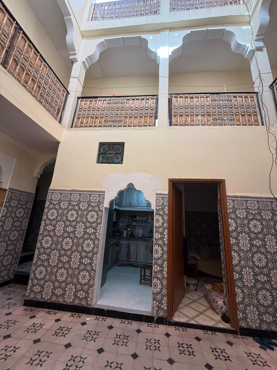 Riad 103m² Melkia 6 chambres – Quartier Ben Youssef