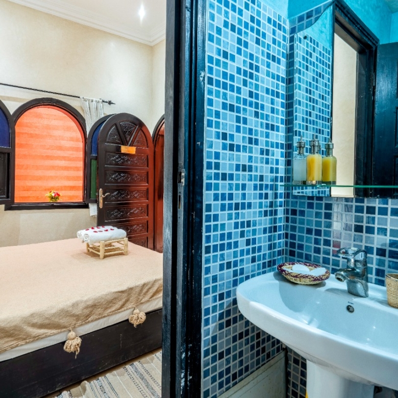v-Riad 108m2 autorisé maison d&rsquo;hôtes – bab Allens