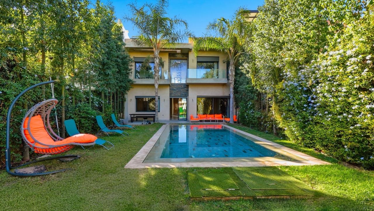 Villa de standing au Golf Argan – 4 Suites