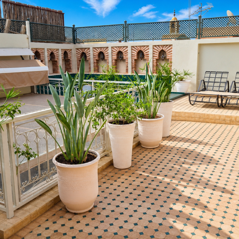 Riad coup de cœur 3 Chambres Titré Ksibat-Kasbah