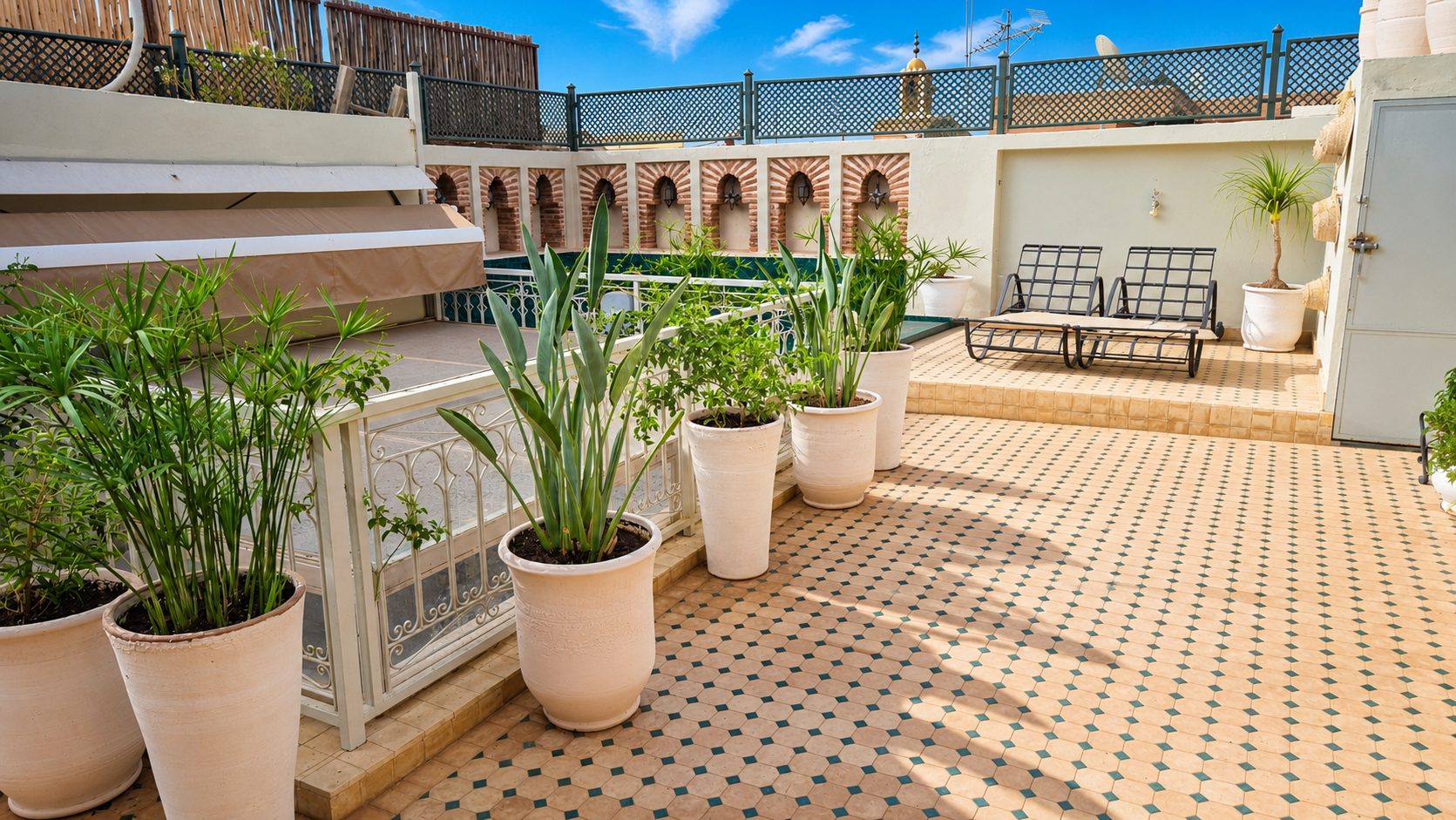 Riad coup de cœur 3 Chambres Titré Ksibat-Kasbah