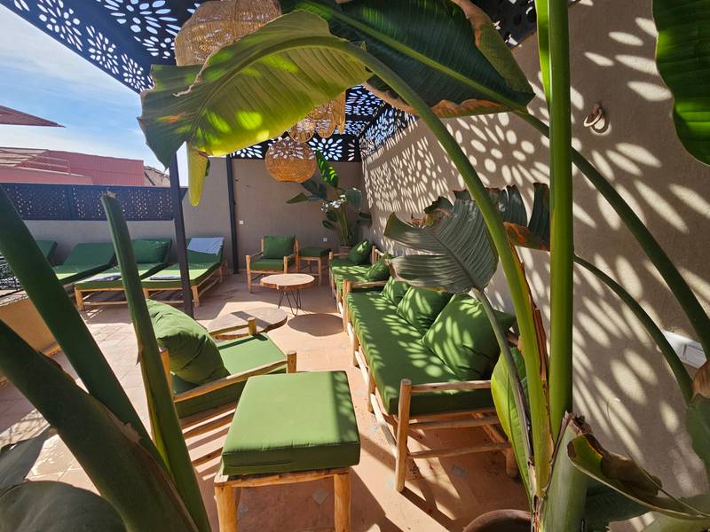 Riad rénové – 161 m² au sol – 5 chambres – Kasbah