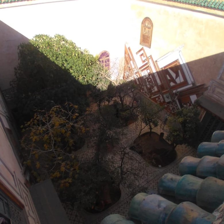 Grand Riad Titré – 401m2 a rénover – Zaouia