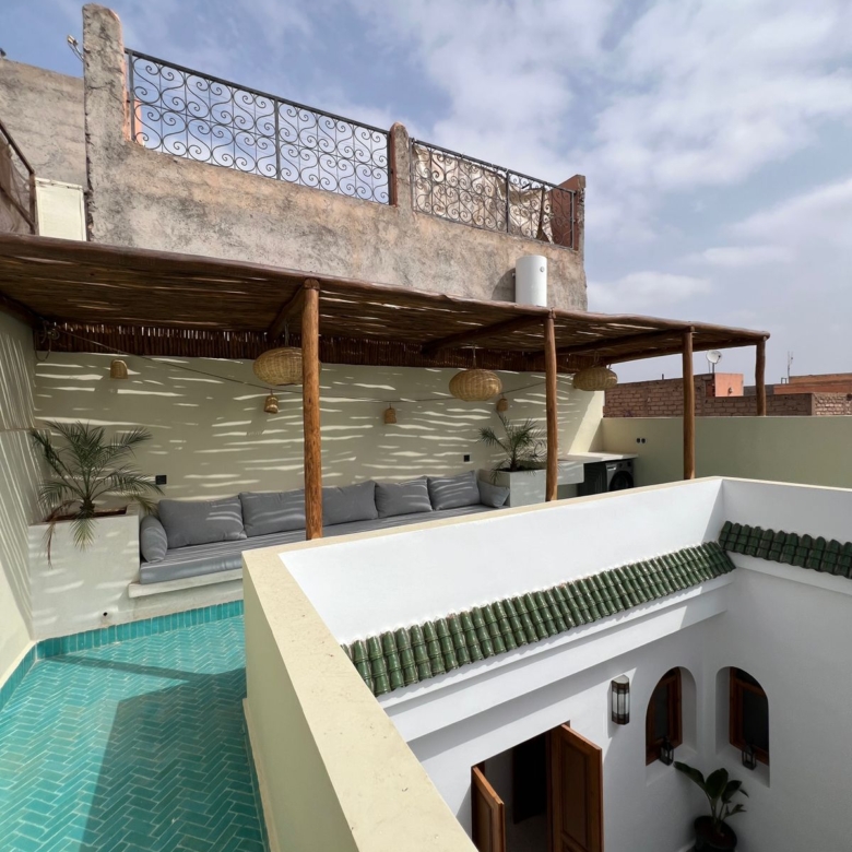 Riad rénové 3 Chambres Bab Doukkala / Réquisition