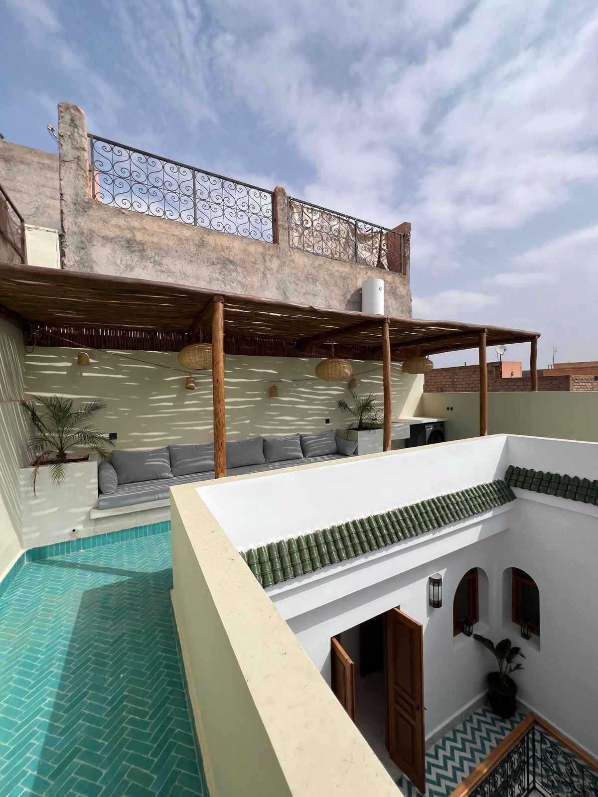 Riad rénové 3 Chambres Bab Doukkala / Réquisition