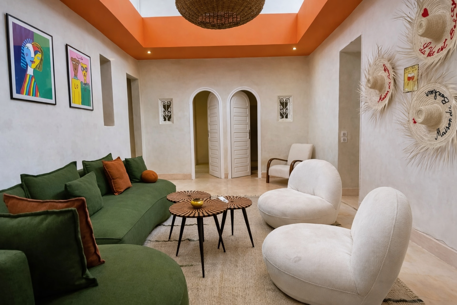 Douiria rénovée 120m2/hab à Derb Dabachi, Médina