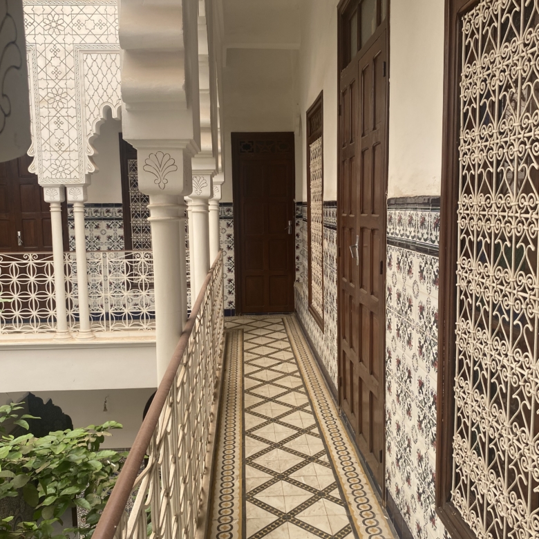 Riad 185m² 5ch Melkia à rénover avec petit hamam à Riad Zitoun