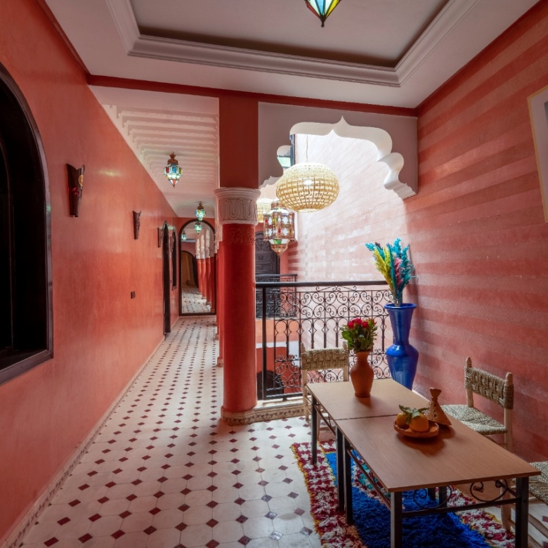v-Riad 108m2 autorisé maison d&rsquo;hôtes – bab Allens
