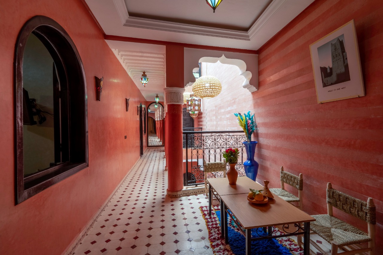 v-Riad 108m2 autorisé maison d&rsquo;hôtes – bab Allens