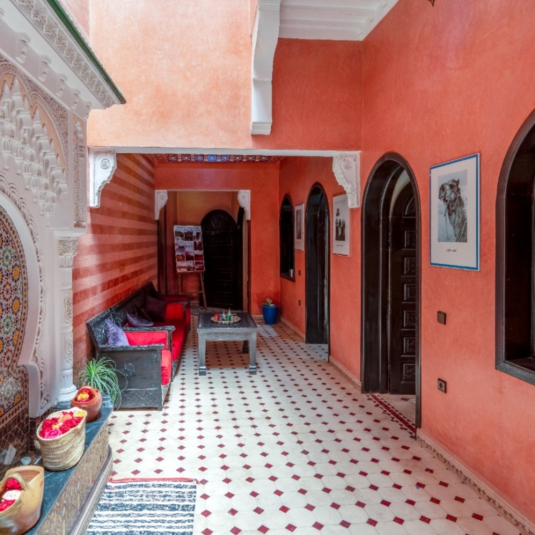 v-Riad 108m2 autorisé maison d&rsquo;hôtes – bab Allens
