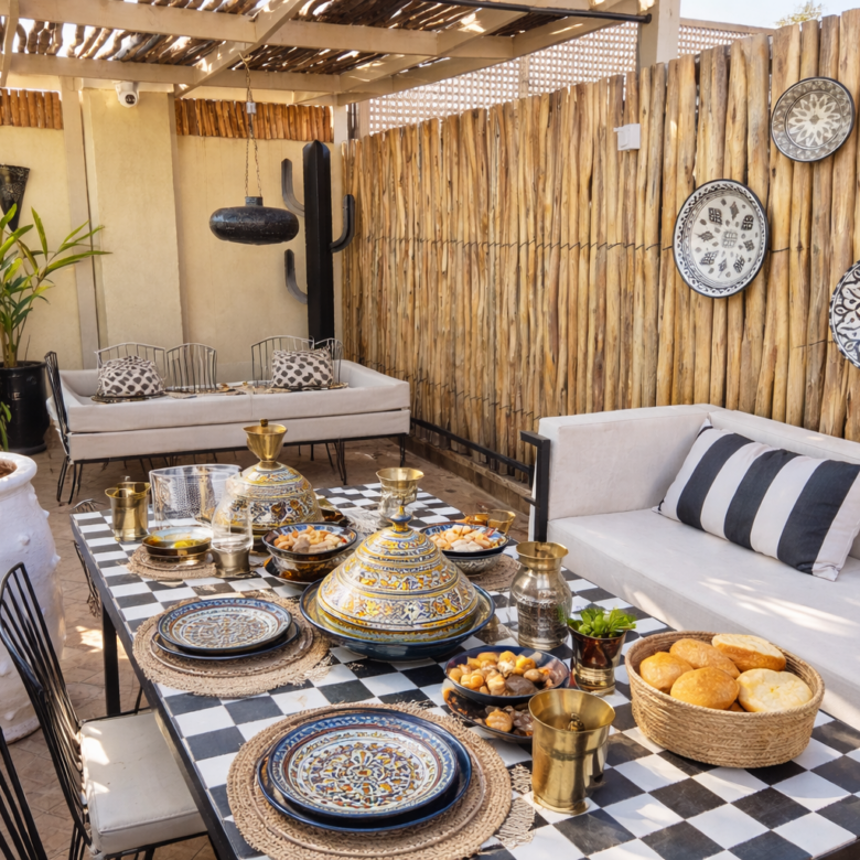 Riad Titré 62m2 vue Panoramique Bab Doukkala