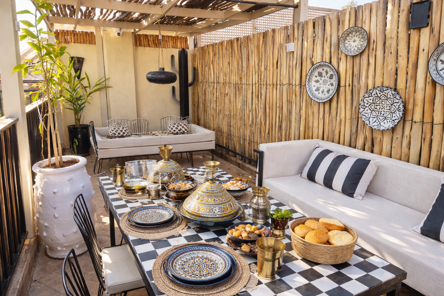 Riad Titré 62m2 vue Panoramique Bab Doukkala
