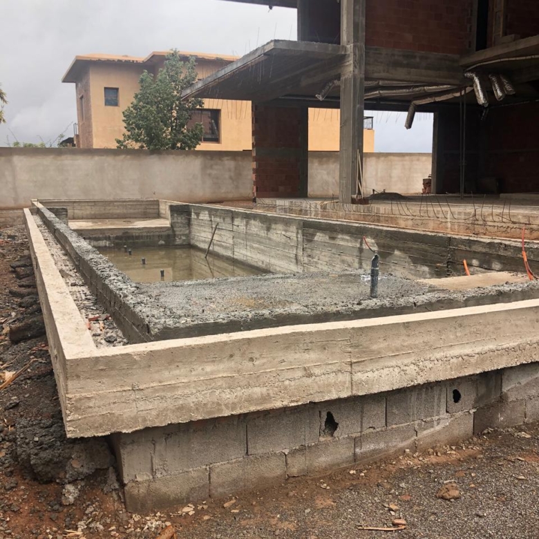 Superbe villa semi-finie contemporaine à Amelkis – Marrakech