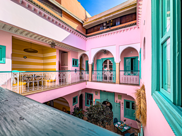 Riad 7 suites, en exploitation à forte rentabilité – Bab Doukkala