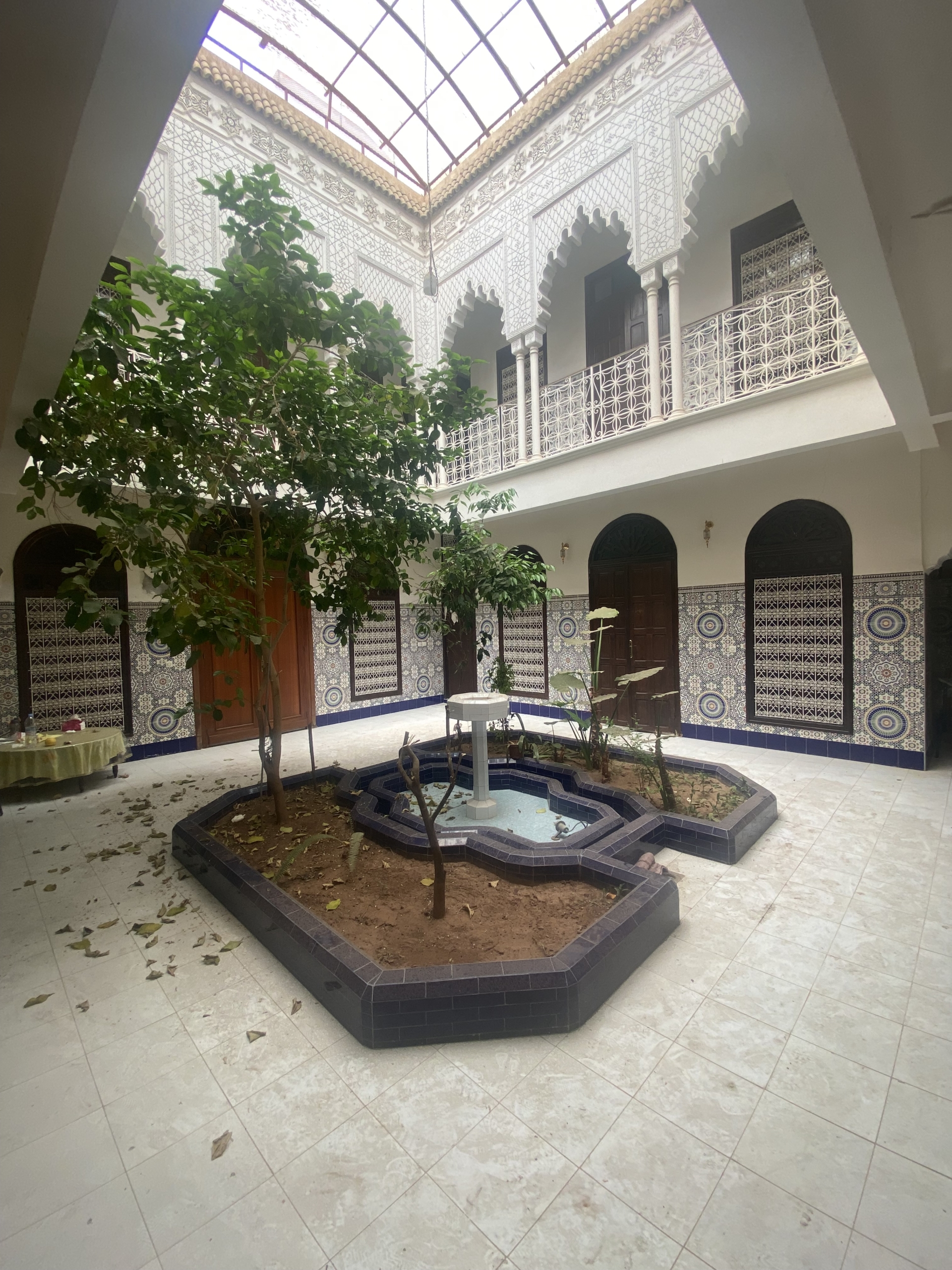 Riad 185m² 5ch Melkia à rénover avec petit hamam à Riad Zitoun