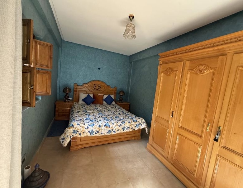 Riad 123m² Titré 5ch à rénover – Quartier Sidi Mimoun