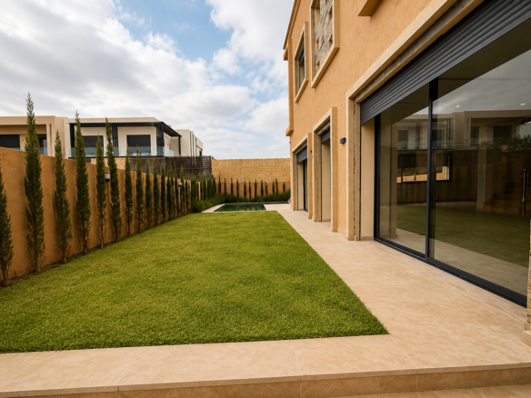 Villa contemporaine avec 4 suites & sous-sol – Akenza Villa