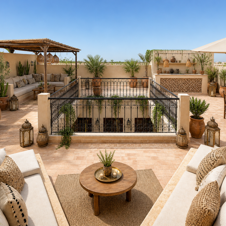 Très bon potentiel pour ce Riad Melkia Propre 160m2 – Bab Doukkala